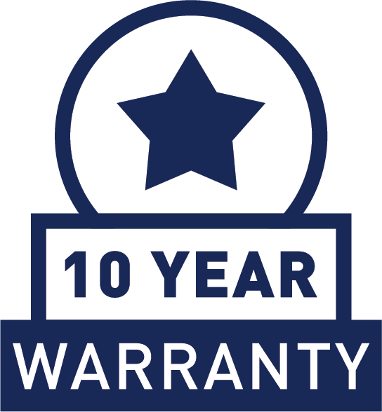 10 years Warranty